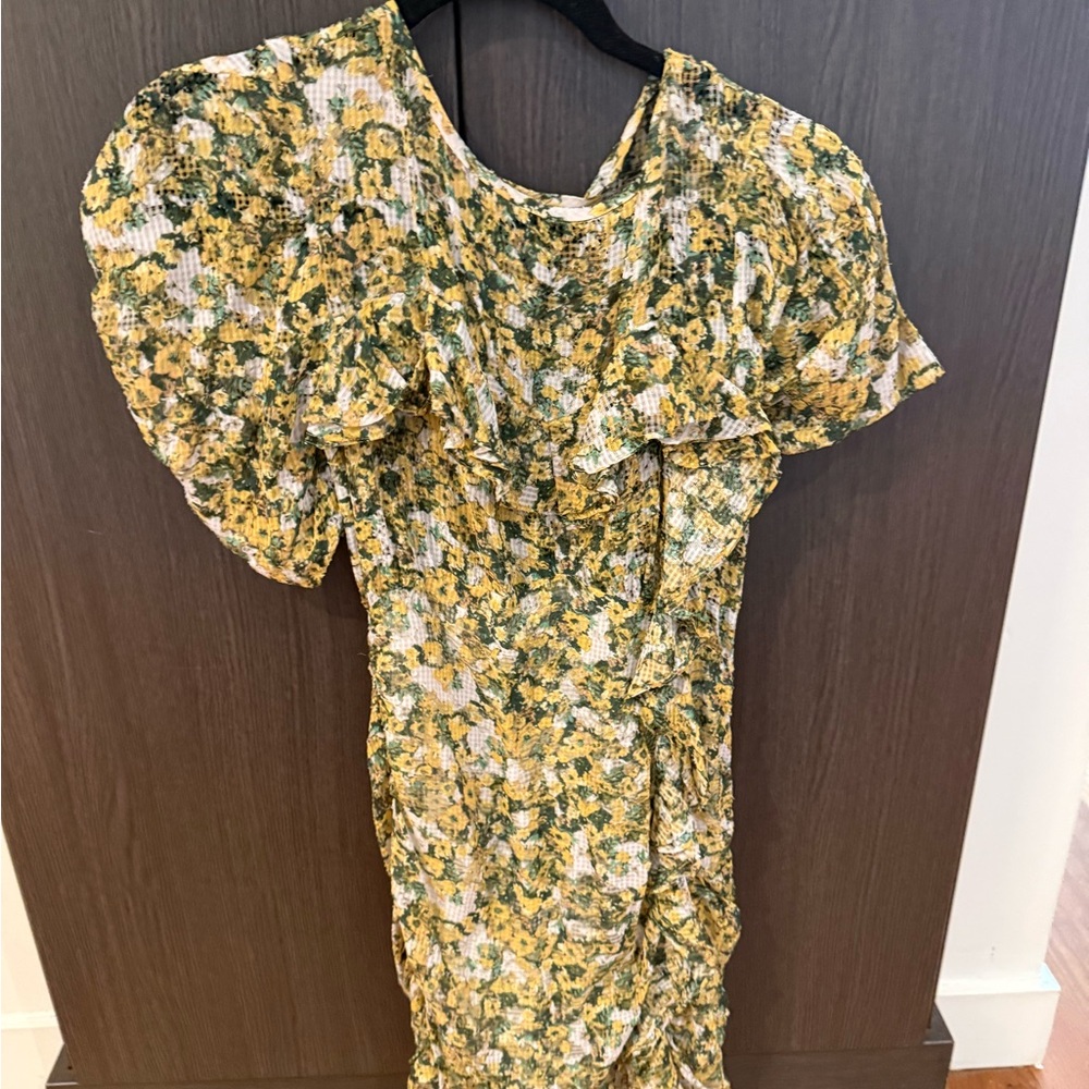NWT RRP $670 Isabel Marant Robe Face Floral Print Mini - Picture 4 of 7
